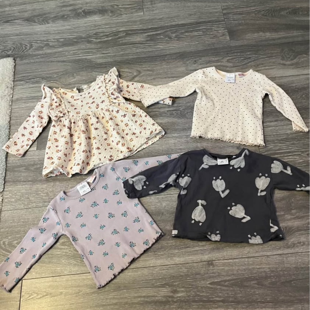 Zara 6-9m top bundle